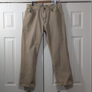 Polo Ralph Lauren 650 Straight Pants Men's 34 x 30 - Tan